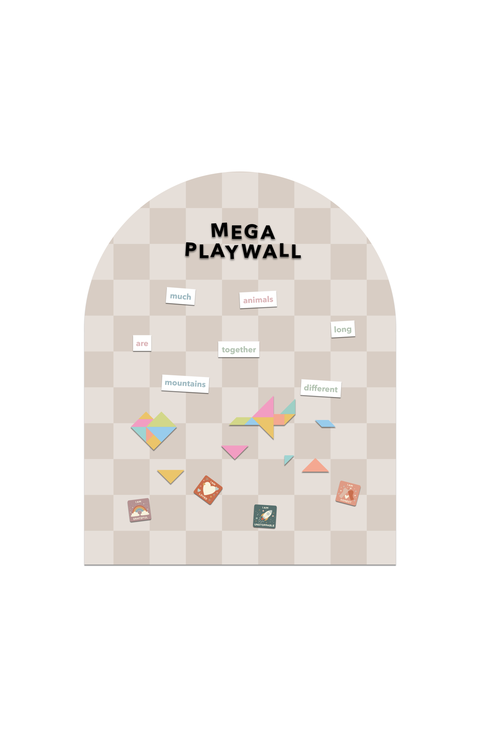 MEGA Magic Playwall Arch Magnetic Wall Decal