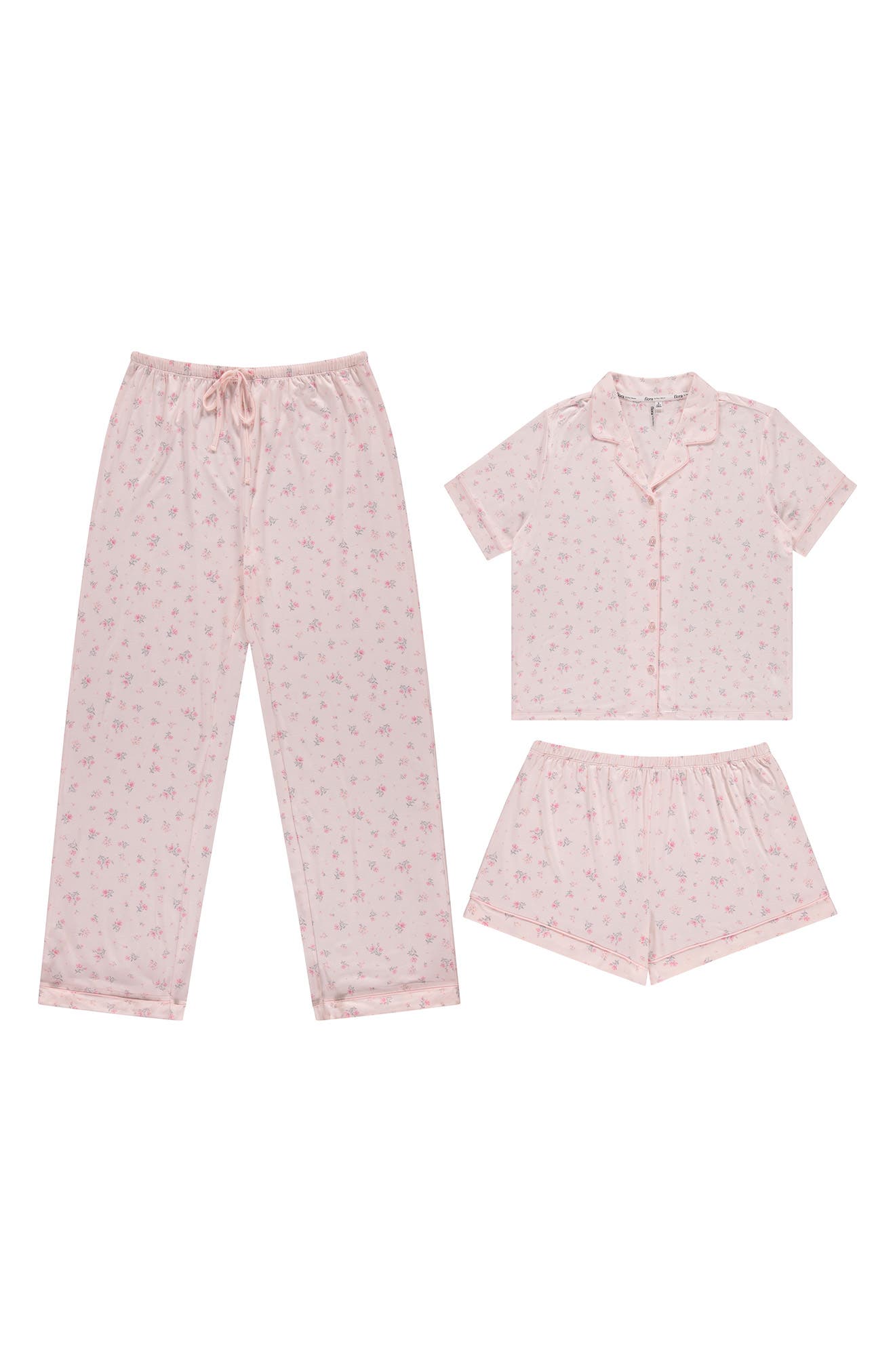 Flora By Flora Nikrooz Brenna 3-Piece Pajamas (Women) | Nordstromrack