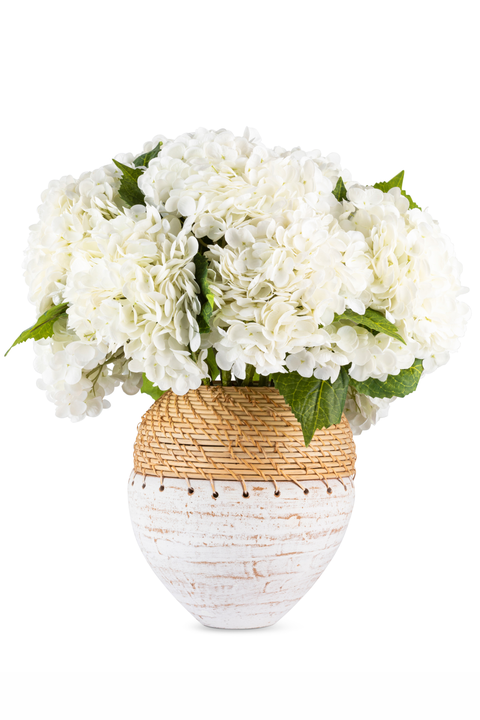 Viviana RealTouch Hydrangea Stoneweave Arrangement