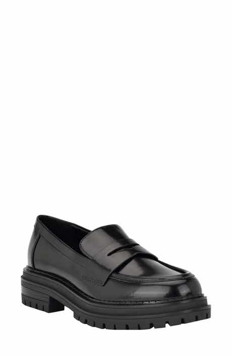 Grant Lug Sole Penny Loafer