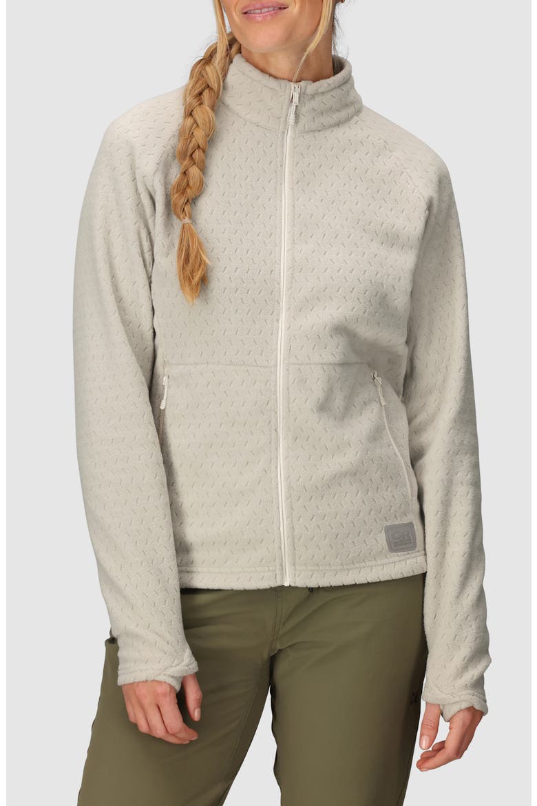 Trail Mix XT Fleece Jacket, Main, color, OYSTER