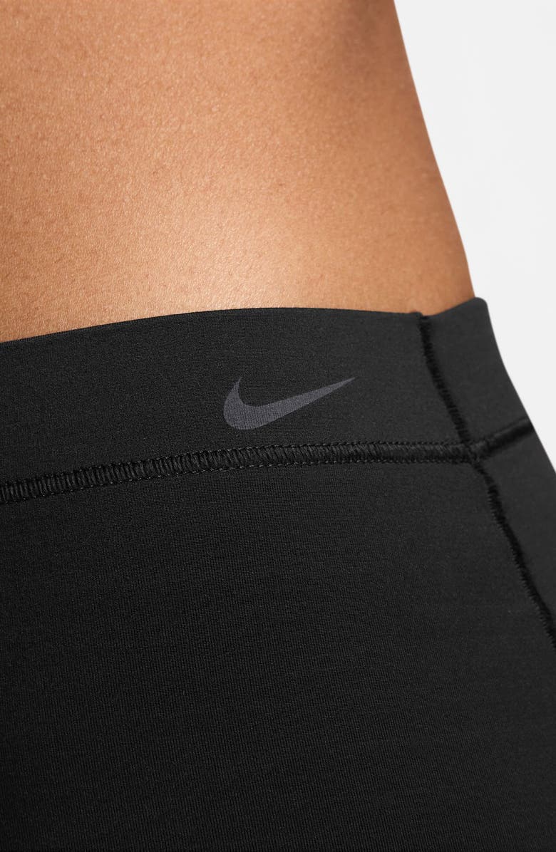 Nike Form Dri-FIT Boy Shorts, Alternate, color, 011 011 Black/Dkskgy