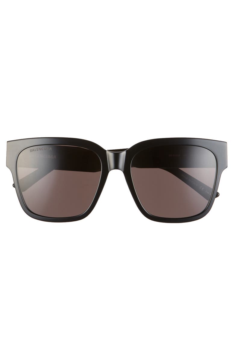 Balenciaga 55mm Square Sunglasses, Alternate, color,
