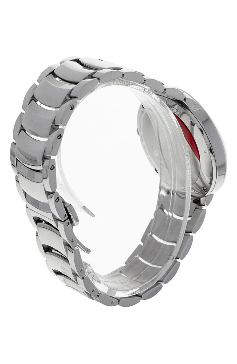 Watchfinder & Co. Baume & Mercier Preowned 2015 Promesse M0A10178 Diamond Bracelet Watch, 34mm, Alternate, color, Silver