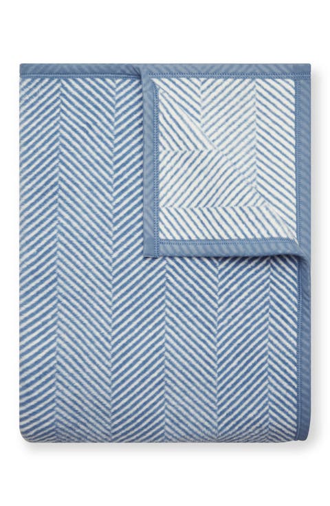 Harborview Herringbone Throw Blanket