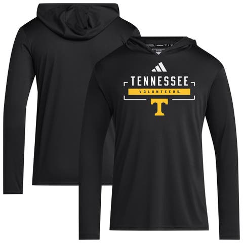Men's adidas  Black Tennessee Volunteers D4T Long Sleeve Hooded T-Shirt