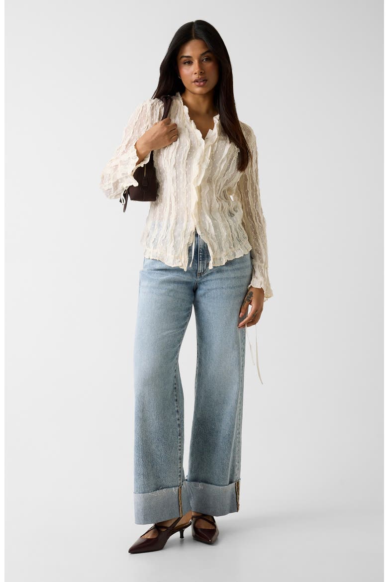 Rey Wide Leg Jeans, Alternate, color, CTBU-DARK