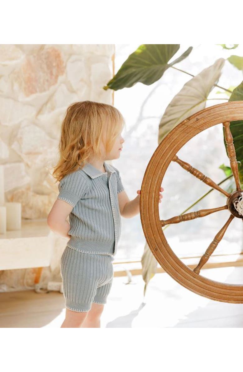 Ely's & Co. Looms Wave Collection - Knit Set, Alternate, color, Blue