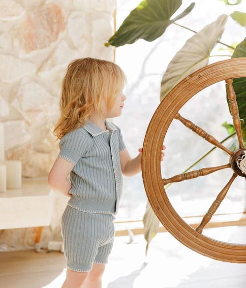 Ely's & Co. Looms Wave Collection In Blue