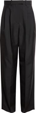 Givenchy Double Pleat Wool & Mohair Trousers