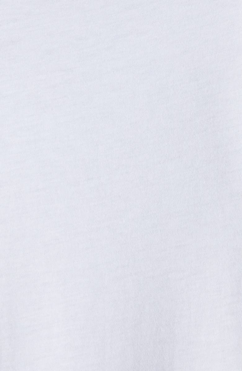 Moncler Logo Patch Cotton Graphic T-Shirt, Alternate, color, Brilliant White