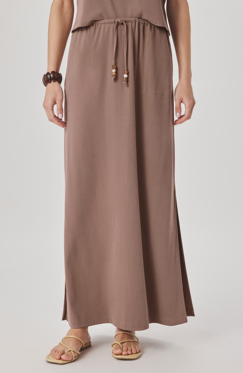 Splendid Sasha Sandwash Maxi Skirt, Main, color, Wicker Beige