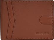 CHAMPS Onyx ID Flap Leather Bifold Wallet