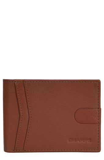 CHAMPS Onyx ID Flap Leather Bifold Wallet