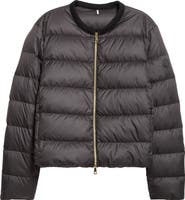 Moncler Mauvezin Mixed Media Down Puffer Jacket