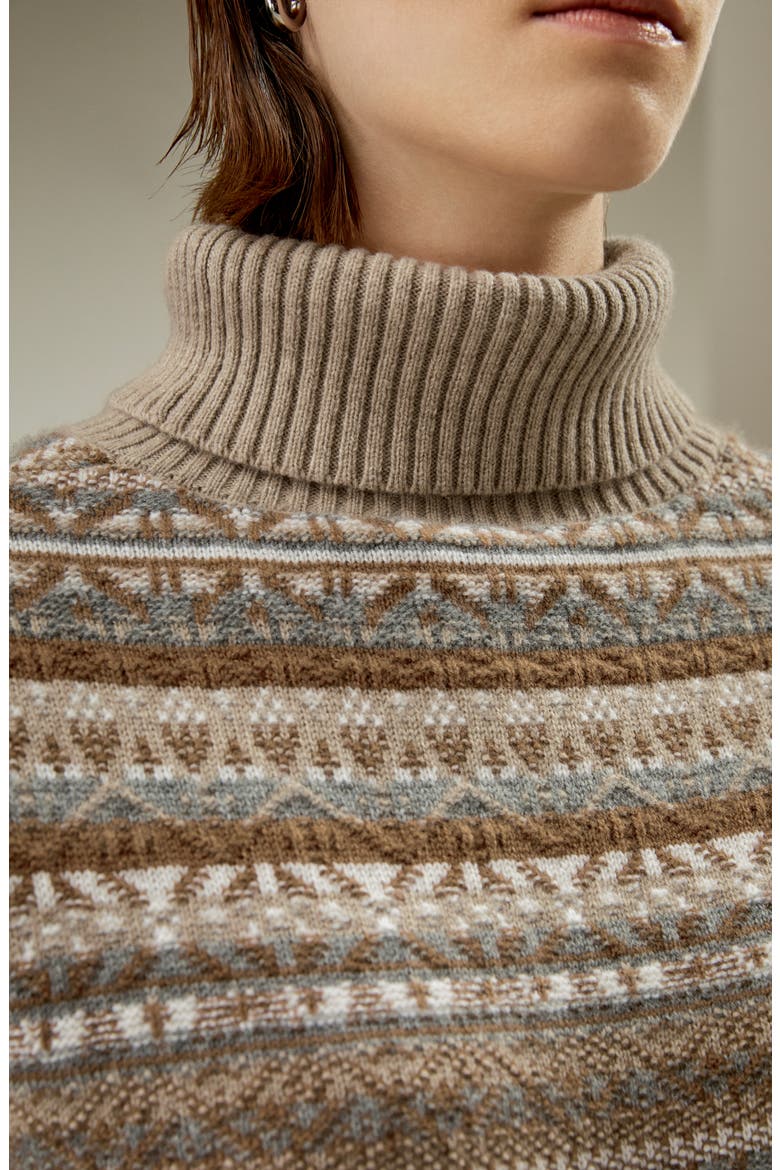 Women's Fair Isle Cashmere Pullover for Women, Alternate, color, Fair Isle