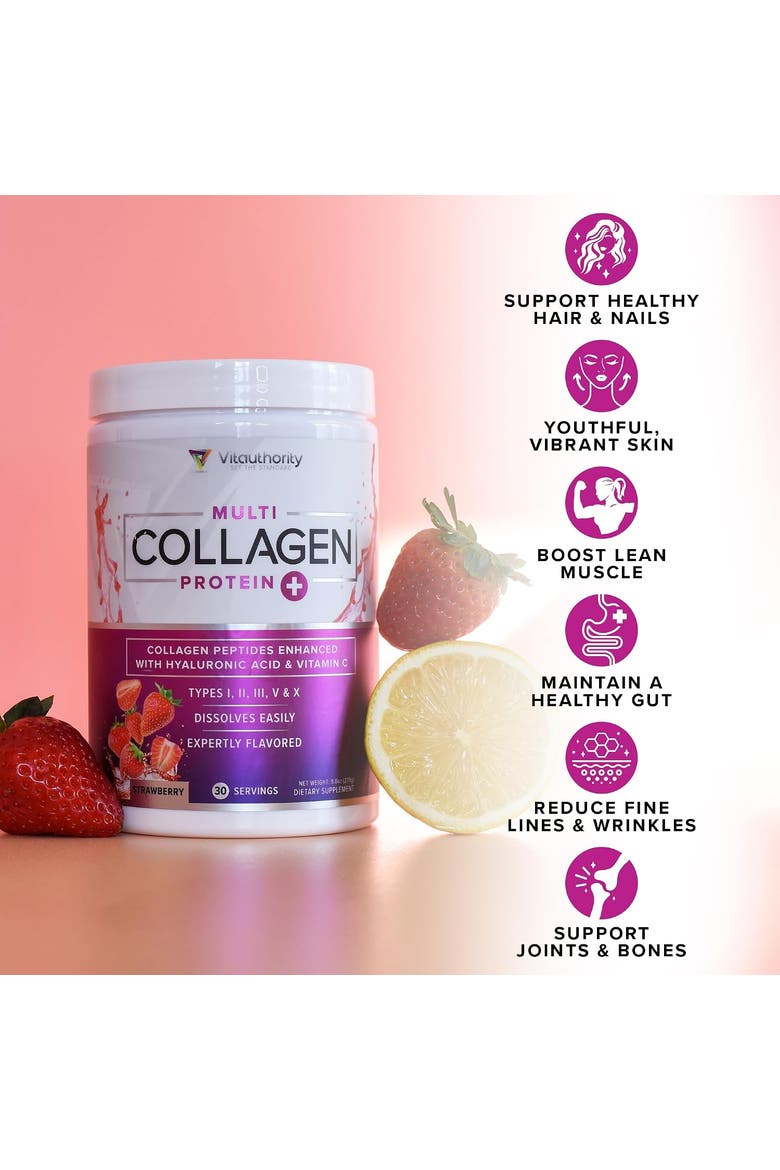 Multi Collagen Protein Powder, Unflavored, 234gm, Alternate, color, No Color