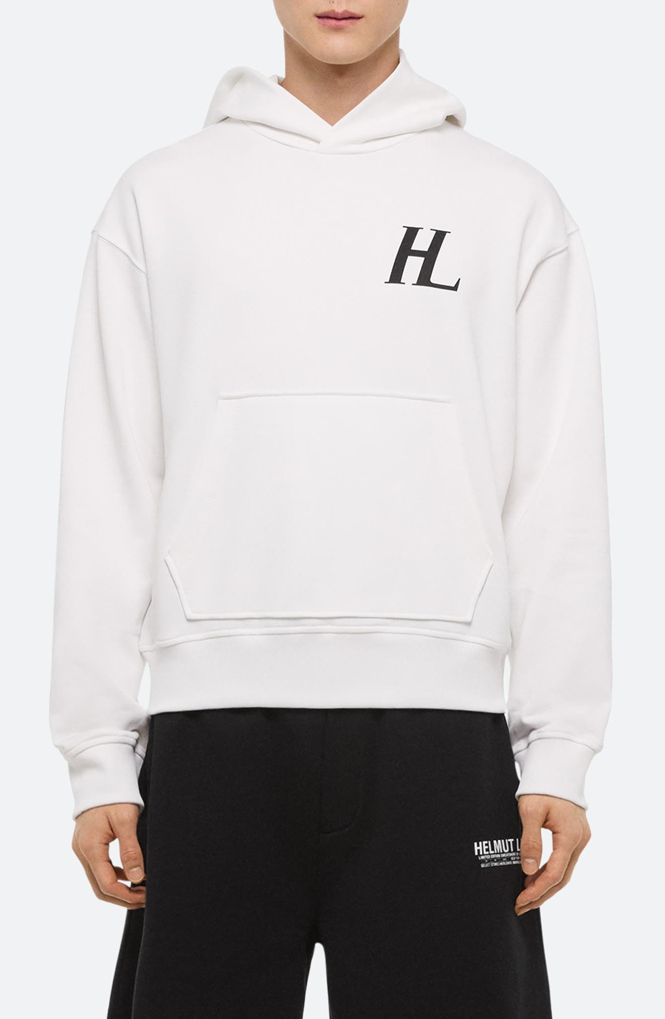 Helmut Lang Capsule Logo Graphic Hoodie