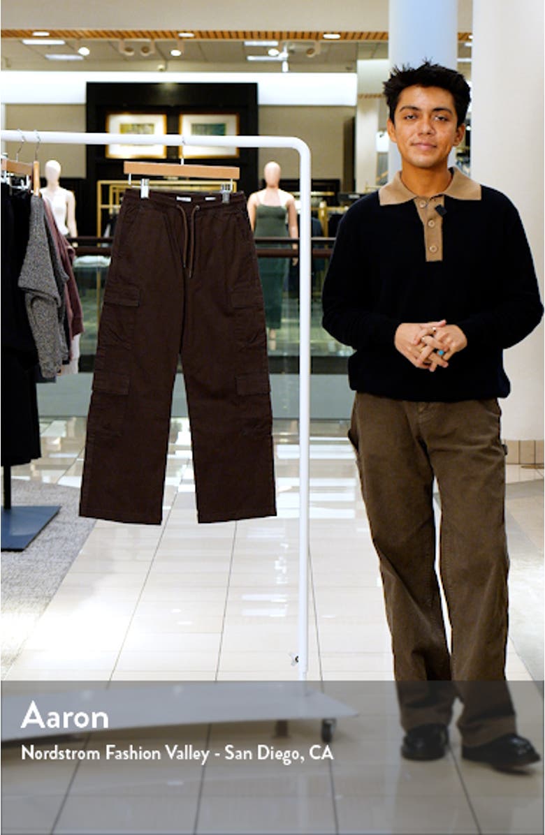 Kids' Porter Stretch Cotton Cargo Pants, sales video thumbnail