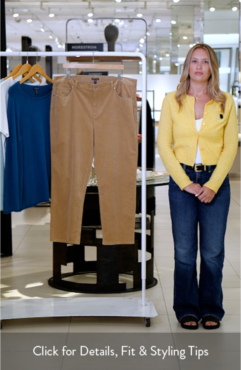 High Waist Ankle Straight Leg Jeans, sales video thumbnail