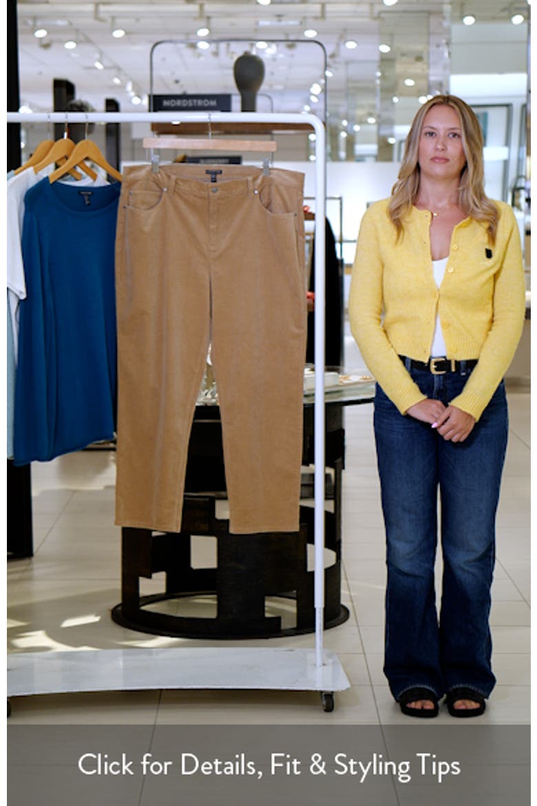 High Waist Ankle Straight Leg Jeans video