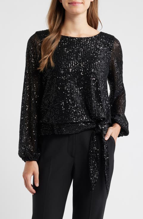 Sequin Top (Petite)