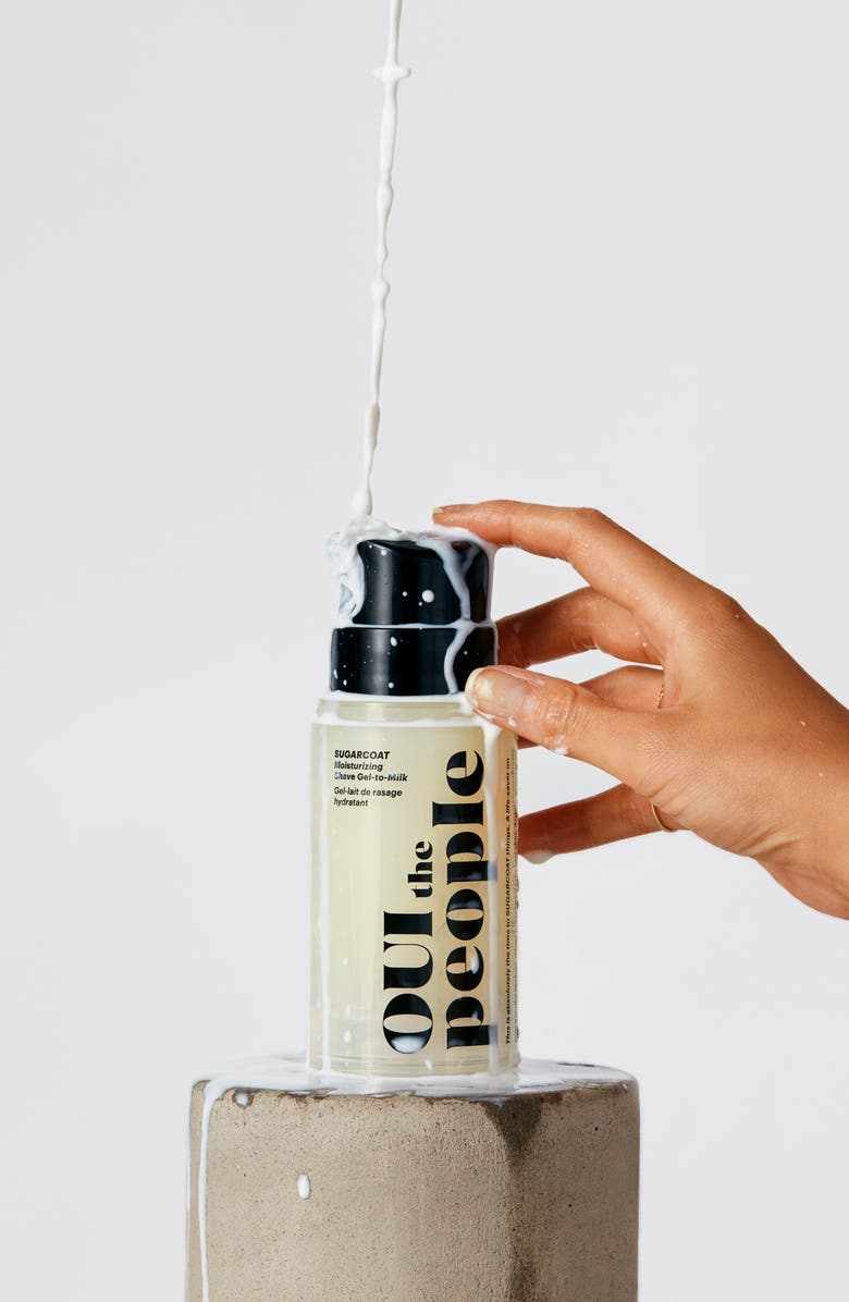 OUI the People SUGARCOAT Moisturizing Gel-to-Milk Shave Gel, Alternate, color,