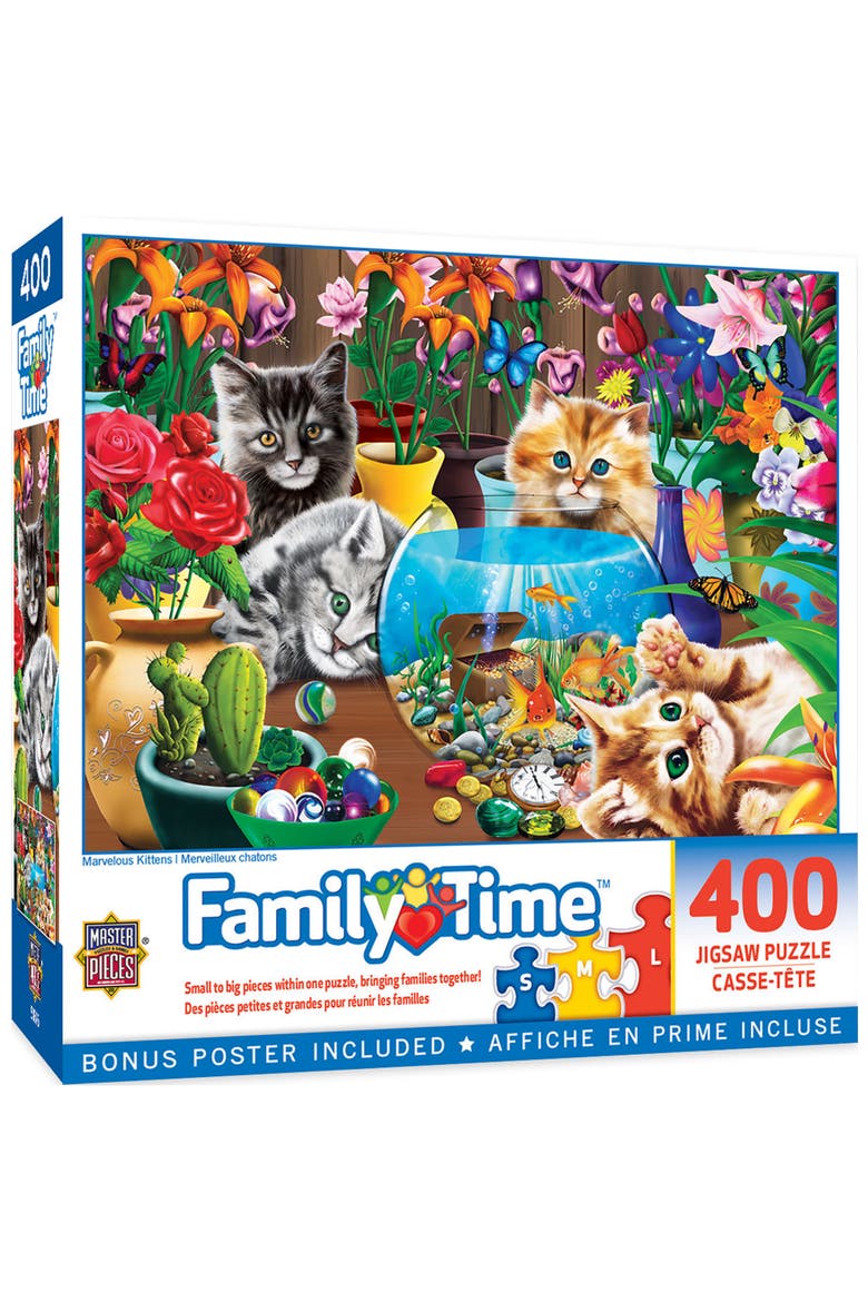 Marvelous Kittens 400 Piece Puzzle, Main, color, Multicolor