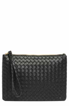 MUNDI SMALL LEATHER GOODS Woven Wristlet