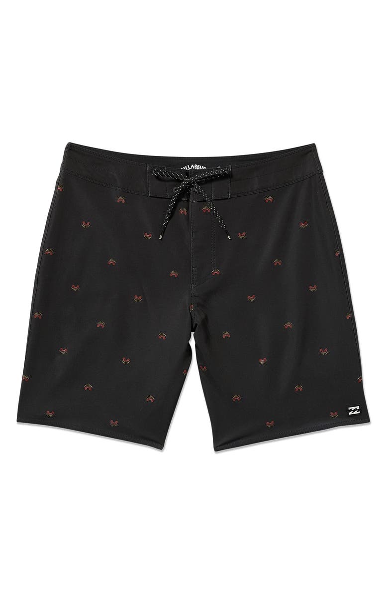 Billabong Sundays Pro Board Shorts, Alternate, color, Black