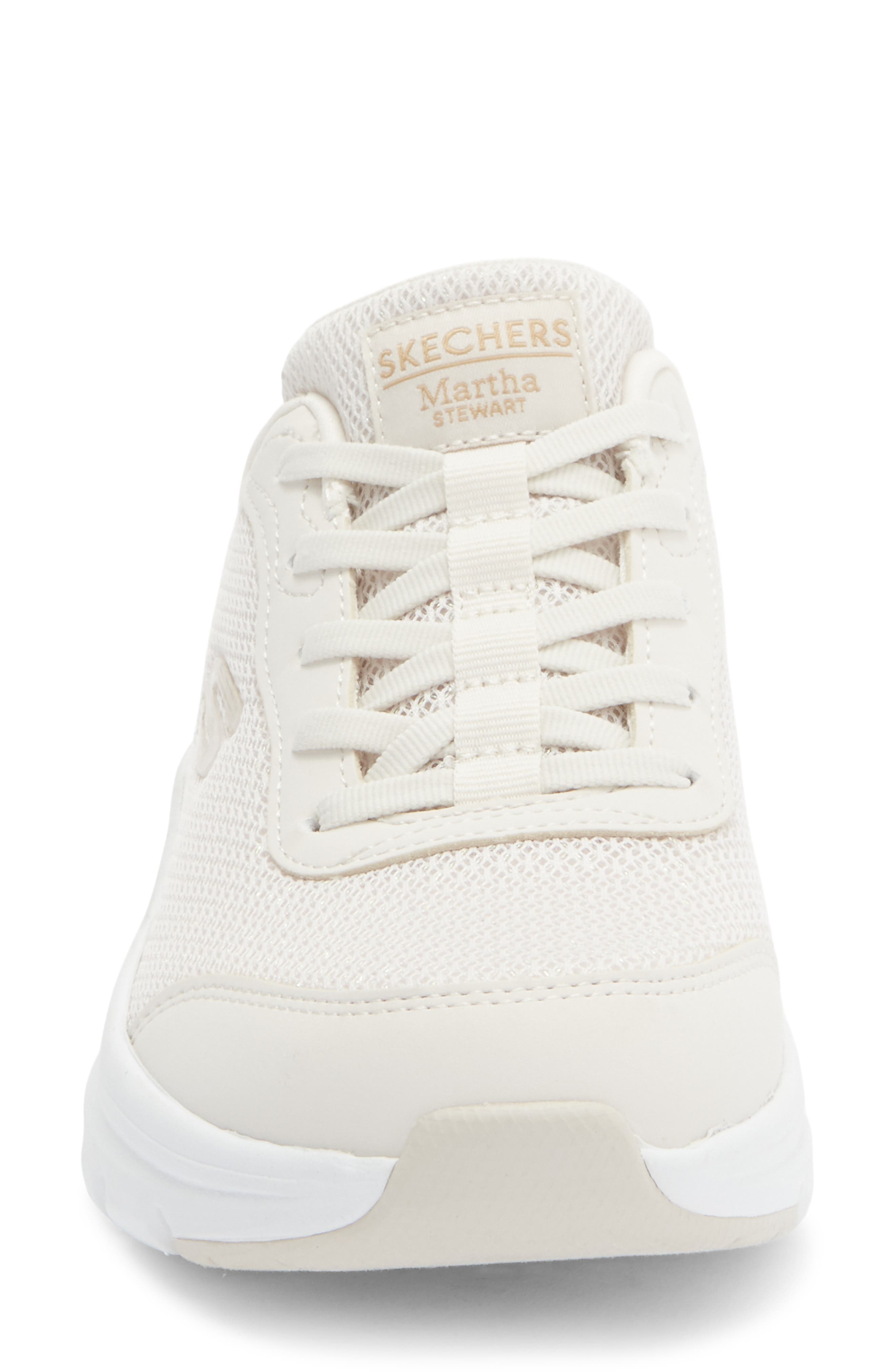 SKECHERS x Martha Stewart Arch Fit Sneaker, Alternate, color, Natural