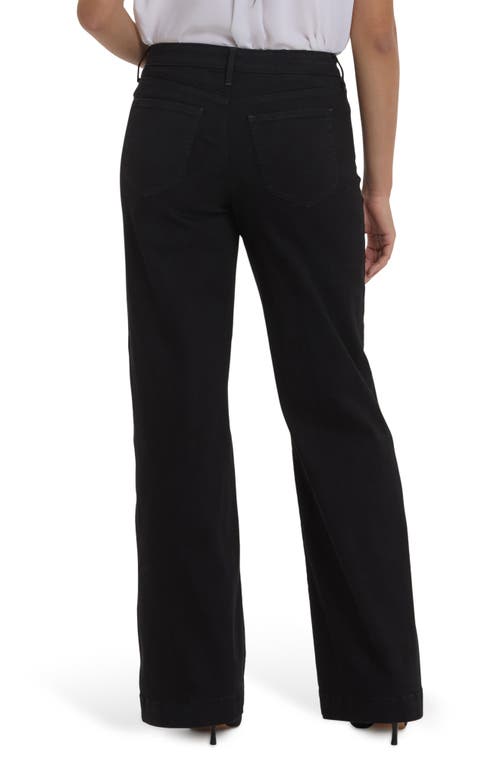 Nydj Teresa High Waist Wide Leg Jeans With Patch Pockets