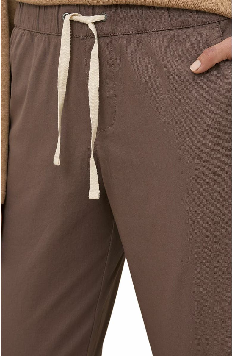 Pact Organic Cotton Daily Twill Pant, Alternate, color, Deep Taupe