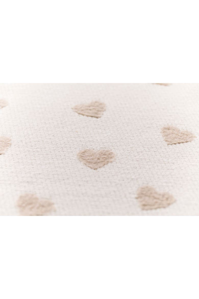 Carla Hearts Allover Baby Blanket, Alternate, color, Offwhte/Grey