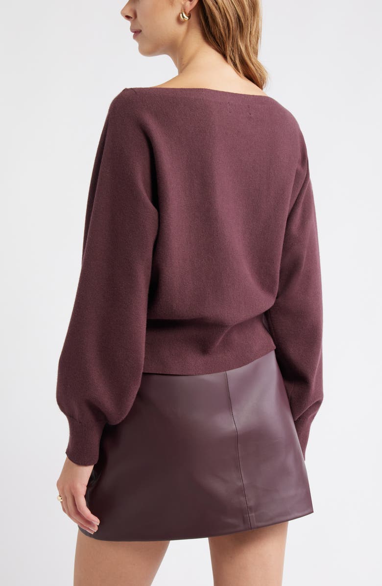 Boat Neck Sweater