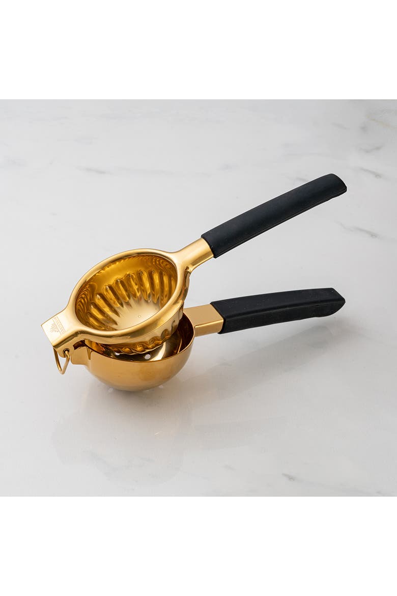 Gold Citrus Juicer, Alternate, color, Gold