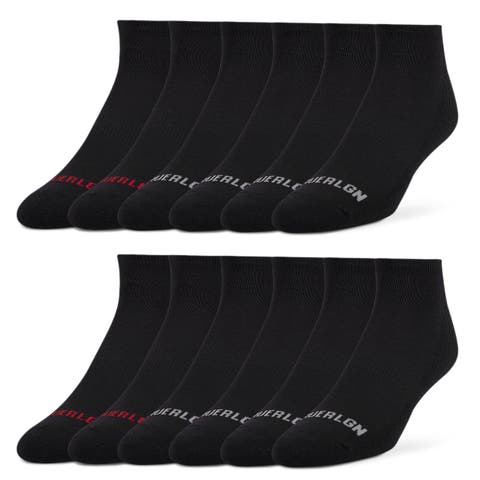 Mens Socks 6 & 12 Pairs No Show Socks for Men Premium Athletic Shoe Size 8-12