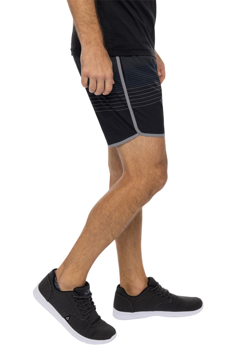 TravisMathew Go Time 3.0 Stretch Performance Shorts, Alternate, color, Black