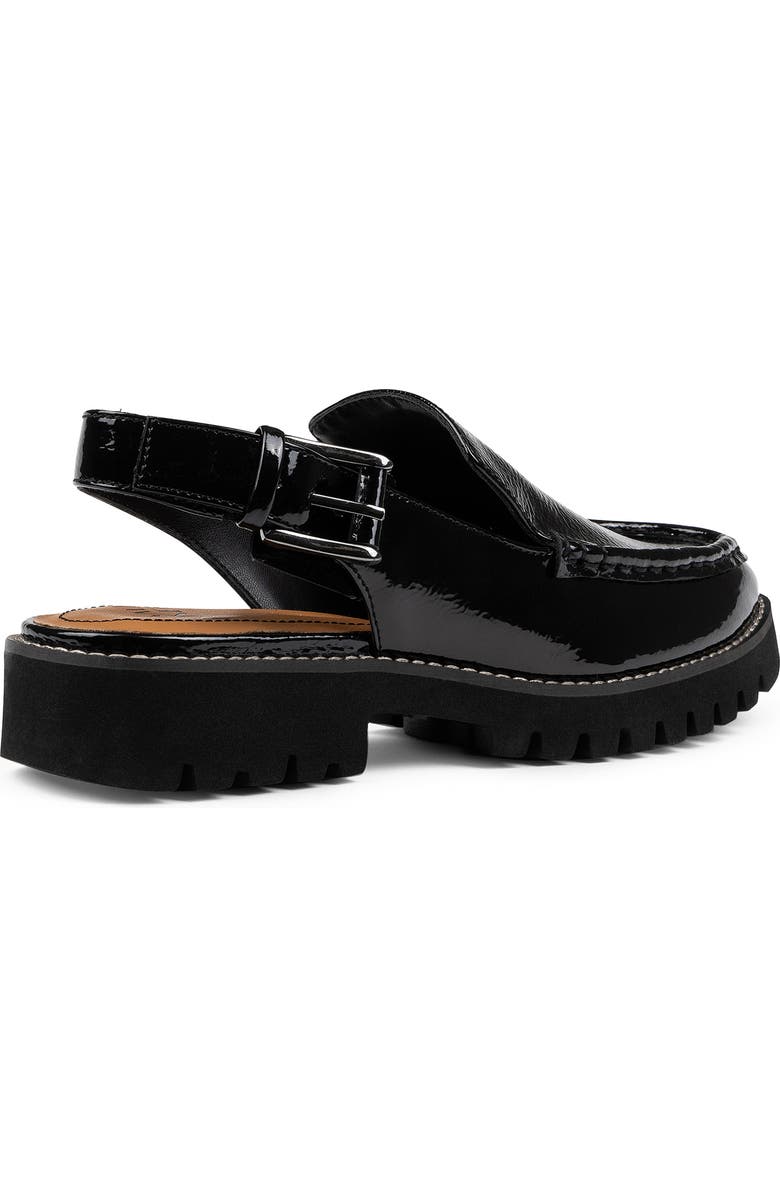 Donald Pliner Slingback Platform Loafer, Alternate, color, Black