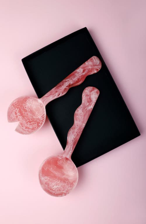 Casa Amarosa Set Of 2 Resin Salad Servers