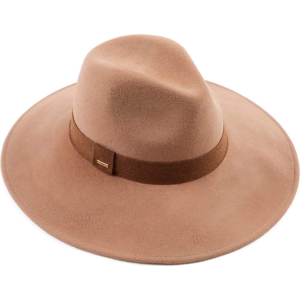 Eugenia Kim Emmanuelle Wool Felt Fedora in Camel  product