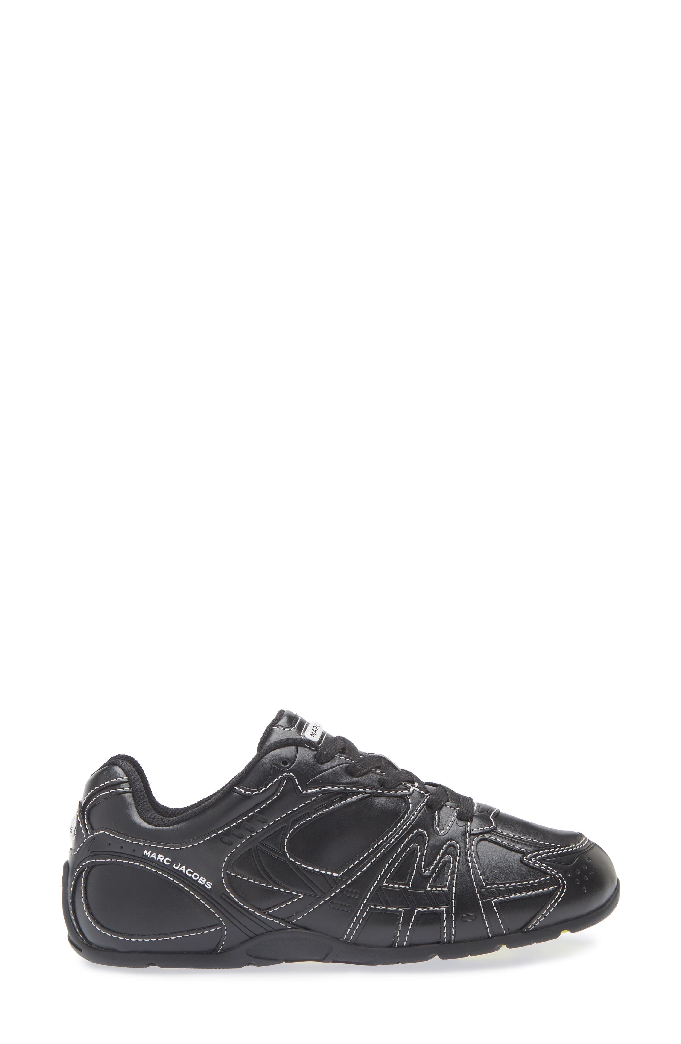 Marc Jacobs The 72 Spring Sneaker, Alternate, color, Black