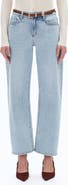 Bayeas Mid Rise Barrel Jeans