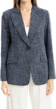 MAX STUDIO One Button Blazer