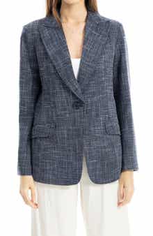 MAX STUDIO One Button Blazer