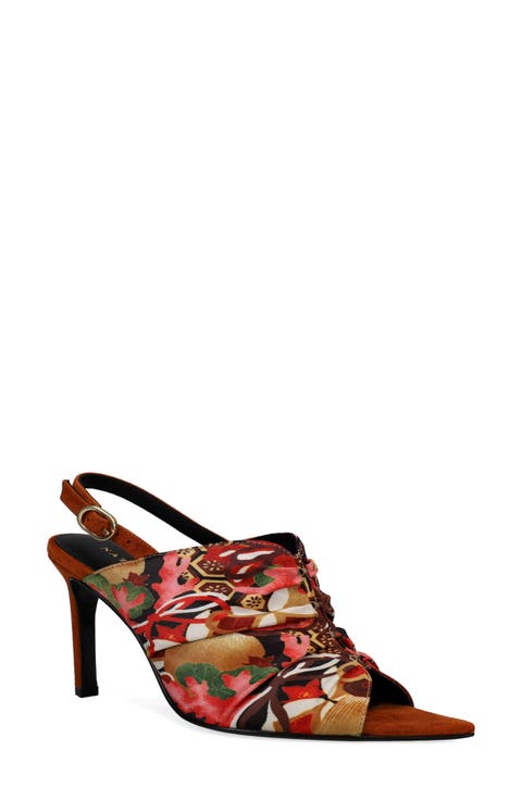 Reen Pointed Toe Slingback Sandal (Women)