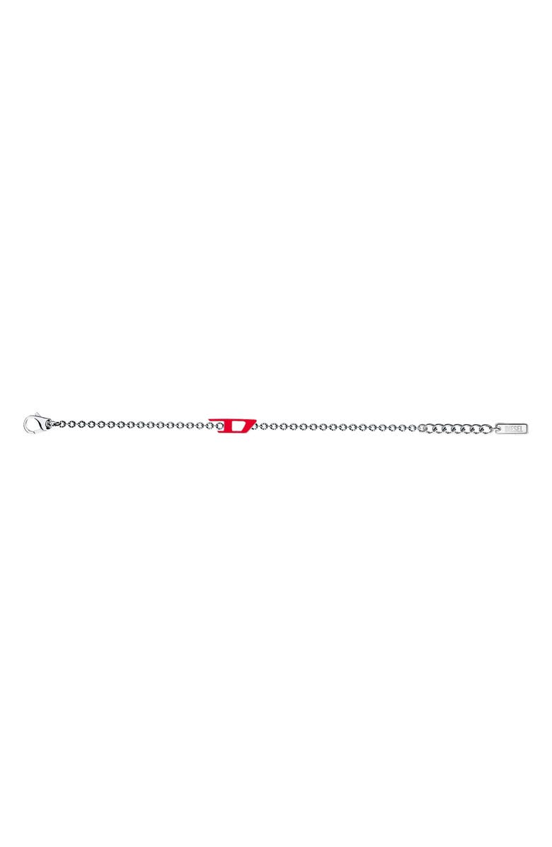 DIESEL<sup>®</sup> Logo Pendant Bracelet, Alternate, color,