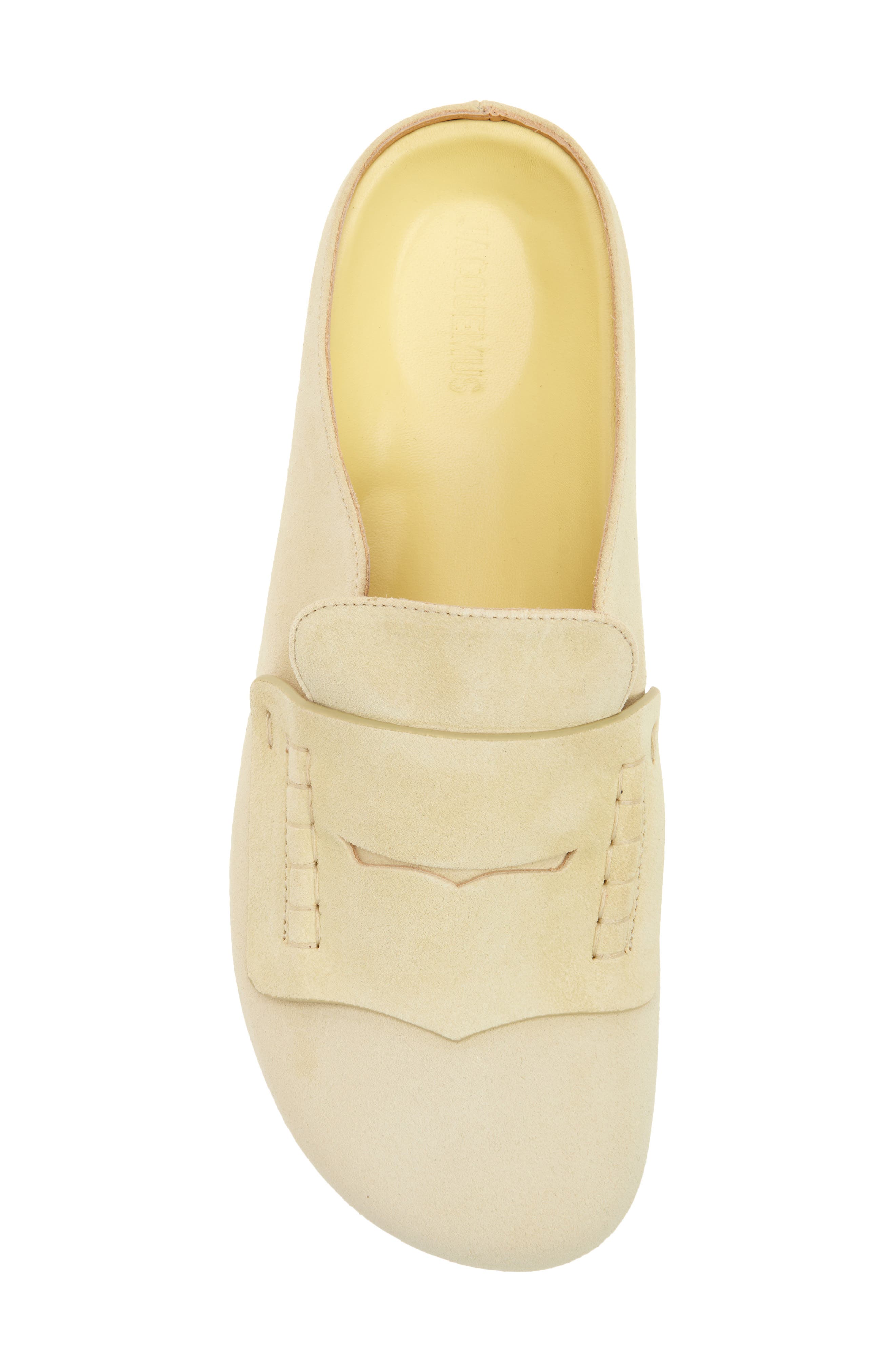 Jacquemus Les Mule, Alternate, color, Pale Yellow 205