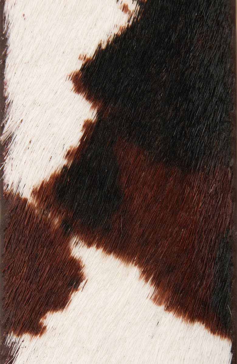 Madewell Triple Metal Keeper Belt, Alternate, color, Dark Carob Multi