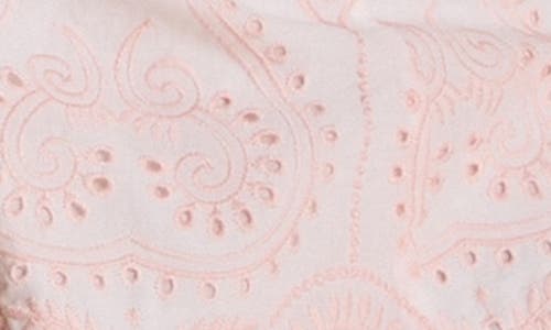 Endless Rose Eyelet Drop Waist Minidress
